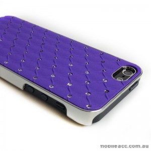 Star Diamond Back Case for Apple iPhone 5/5S/SE - Purple