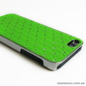 Star Diamond Back Case for Apple iPhone 5/5S/SE - Green