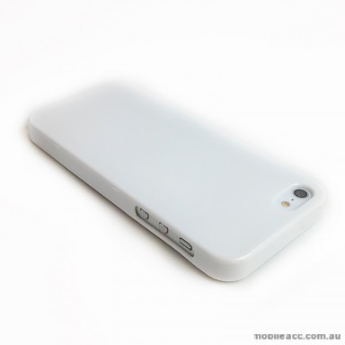 Matte Hard Back Case for Apple iPhone 5/5S/SE - White