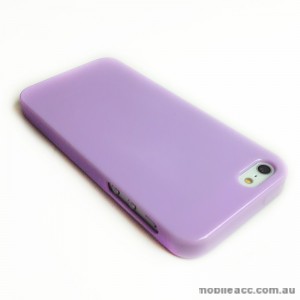 Matte Hard Back Case for Apple iPhone 5/5S/SE - Purple