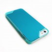 Stylish Aluminium Back Case for iPhone 5/5S/SE - Blue