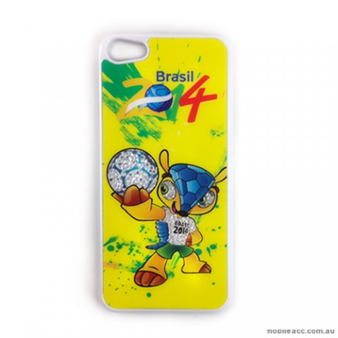 Bling Crystal Diamond Case Cover for iPhone 5/5S/SE - World Cup Brasil