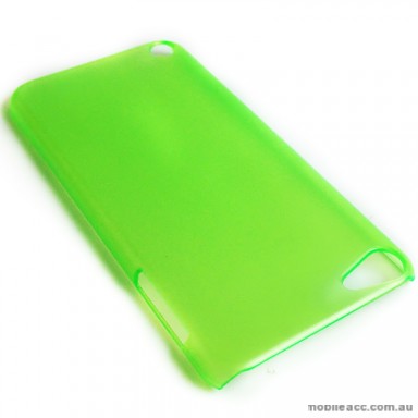 Translucent Back Case for Apple iPod Touch 5 - Green