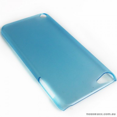 Translucent Back Case for Apple iPod Touch 5 - Blue