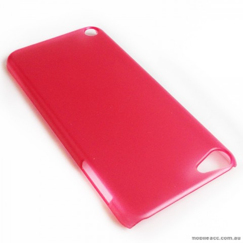 Translucent Back Case for Apple iPod Touch 5 - Red