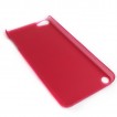 Translucent Back Case for Apple iPod Touch 5 - Red