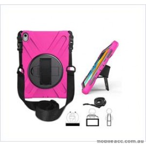 3 in1 Defender heavy Duty Case For New Ipad 9.7'' (2018) Hotpink