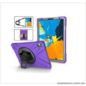 3 in1 Defender heavy Duty Case For New Ipad 9.7'' (2018) Purple