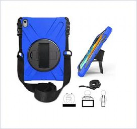 3 in1 Defender heavy Duty Case For New Ipad 9.7'' (2018) Blue