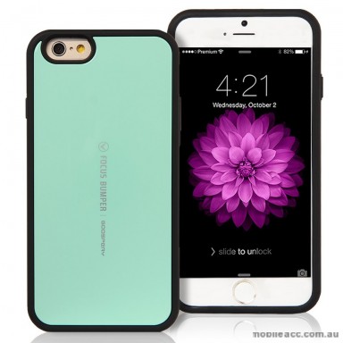 Mercury Focus Bumper Shock Absorption Back Case for iPhone 6/6S Mint