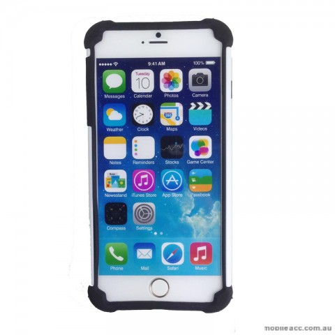 Silicon PC Heavy Duty Case for iPhonei 6/6S White