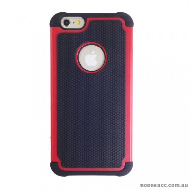 Silicon PC Heavy Duty Case for iPhonei 6/6S Red