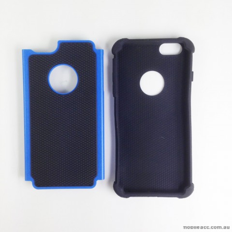 Silicon PC Heavy Duty Case for iPhonei 6/6S Blue
