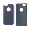Silicon PC Heavy Duty Case for iPhonei 6/6S Purple