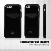 iPhone 6+/6S+  Korean Mercury iPocket Card Bumper Case - Black