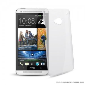 Ultra Thin Crystal Clear Back Case for HTC One M7
