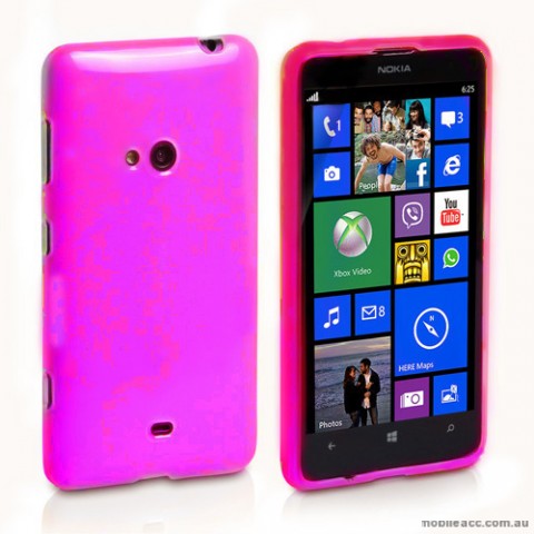 Soft TPU Gel Case for Nokia Lumia 625 - Pink