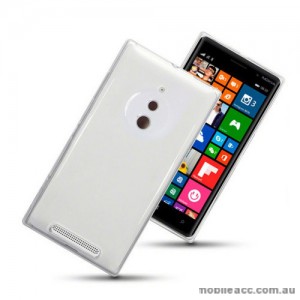 TPU Gel Case Cover for Nokia Lumia 830 - White