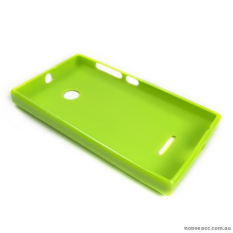 TPU Gel Case Cover for Microsoft Nokia Lumia 532 - Green