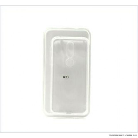 Ultra Jelly Case For  Nokia 7.1 -Clear Clear