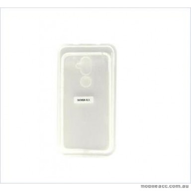 Ultra Jelly Case For  Nokia 8.1 -Clear Clear
