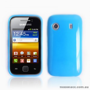 TPU Gel Case for Telstra Samsung Galaxy Y S5360T -Light Blue