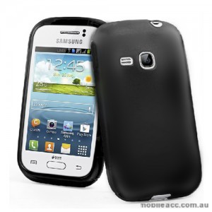 TPU Gel Case for Samsung Galaxy Young S6310 - Black