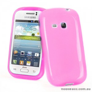 TPU Gel Case for Samsung Galaxy Young S6310 - Light Pink