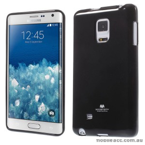 Korean Mercury TPU Gel Case Cover for Samsung Galaxy Note Edge - Black