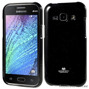 Korean Mercury TPU Case Cover for Samsung Galaxy  J1 Black