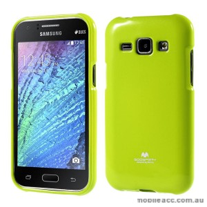 Korean Mercury TPU Soft Back Case for Samsung Galaxy J1 Lime