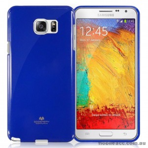 Korean Mercury Color Pearl Jelly Case for Samsung Galaxy J1 Ace Navy