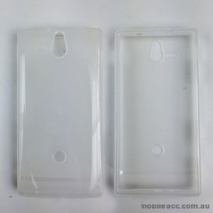 TPU Gel Case Cover For Sony Xperia U ST25i - Clear