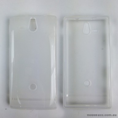 TPU Gel Case Cover For Sony Xperia U ST25i - Clear