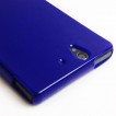 TPU Gel Case for Sony Xperia Z L36h - Blue