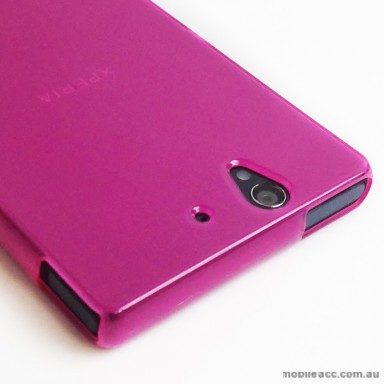 TPU Gel Case for Sony Xperia Z L36h - Pink