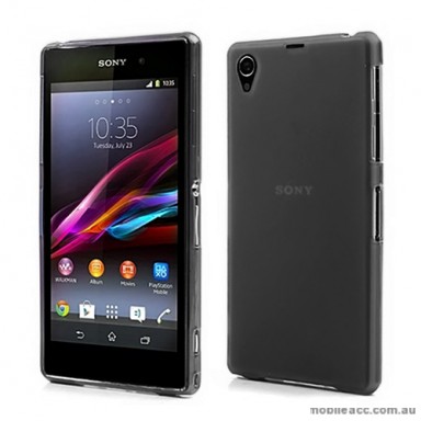 TPU Gel Case for Sony Xperia Z1 L39h - Black