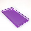 TPU Gel Case for Sony Xperia Z1 L39h - Purple
