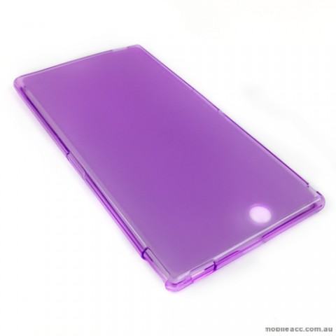 TPU Gel Case Cover for Sony Xperia Z Ultra - Purple
