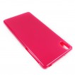 TPU Gel Case Cover for Sony Xperia Z2 - Hot Pink