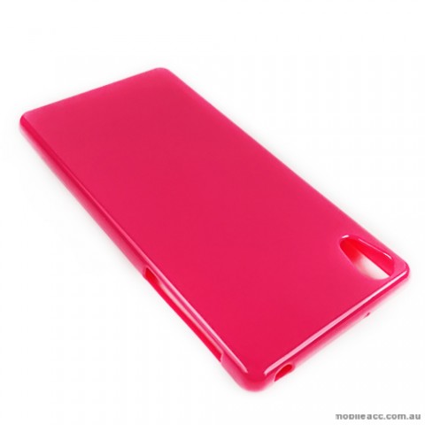 TPU Gel Case Cover for Sony Xperia Z2 - Hot Pink
