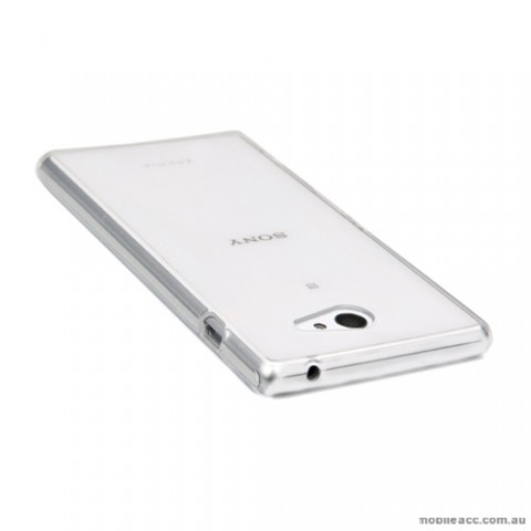 TPU Gel Case Cover for Sony Xperia M2 - Clear