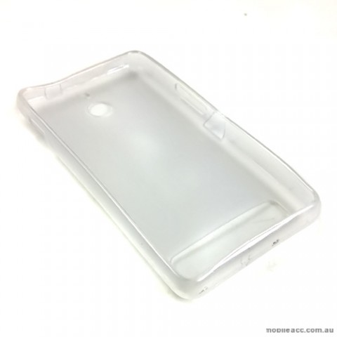 TPU Gel Case Cover for Sony Xperia E1 - Clear