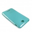 TPU Gel Case Cover for Sony Xperia E4 - Cyan