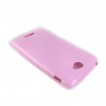 TPU Gel Case Cover for Sony Xperia E4 - Light Pink