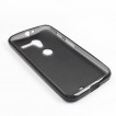 TPU Gel Case Cover for Motorola Moto X - Smoke Black