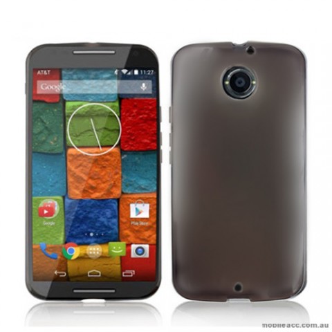 TPU Gel Case for Motorola Moto X 2nd Gen - Dark Grey
