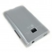 Soft TPU Gel Case for LG Optimus L3 E400 - Grey