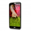 TPU Gel Case Cover for LG G2 D802 - Black