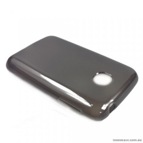 TPU Gel Case Cover for LG L20  - Dark Grey